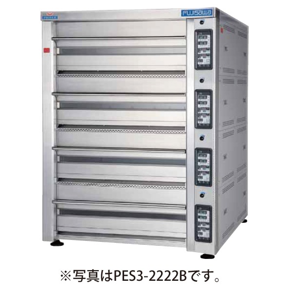 マルゼン プリンスオーブン(デッキオーブン) PEB3-111B 幅1280×奥行