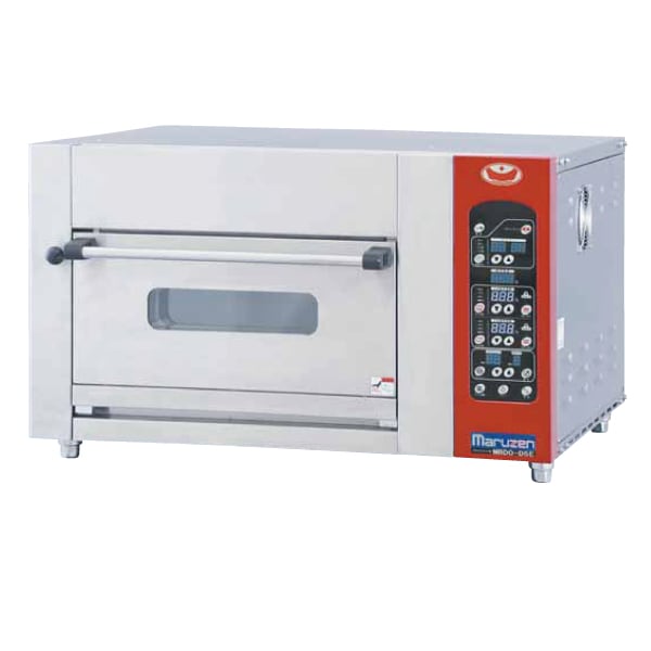 マルゼン ミニデッキオーブン MBDO-5E (炉床鉄板 加湿装置なし) 幅900