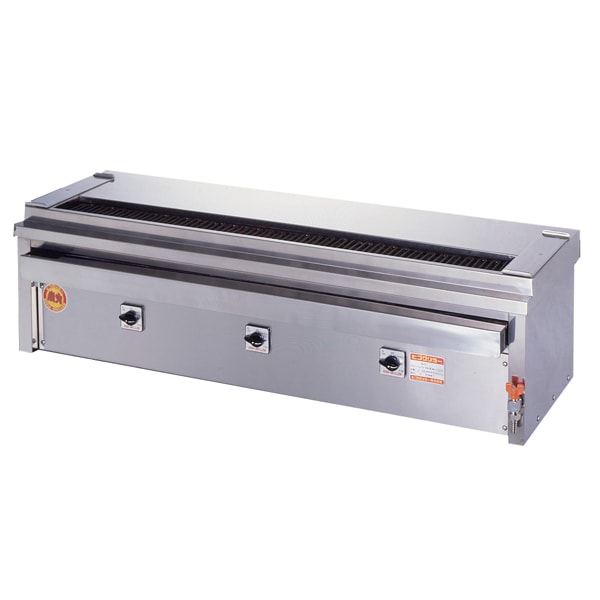 ヒゴグリラー 電気式焼鳥焼器 卓上型 幅1360×奥行410×高さ390(mm) 3P  