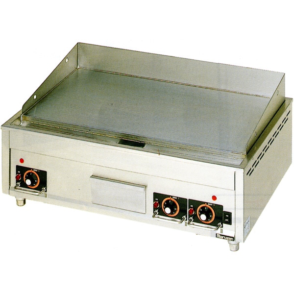 マルゼン 電気グリドル 幅900×奥行600×高さ300(mm) MEG-096 メーカー
