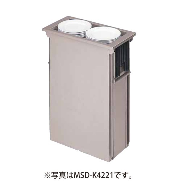マルゼン 食器ディスペンサー 組み込みタイプ角型 幅570×奥行290×高さ