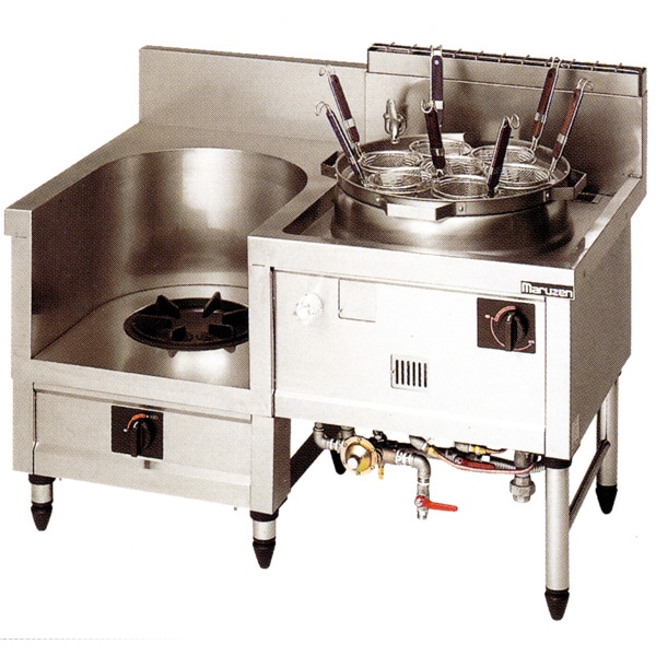 マルゼンスープレンジ+ゆで麺器 2019年 LPガス マルゼン スープレンジ＋ゆで麺器 2019年 LPガス