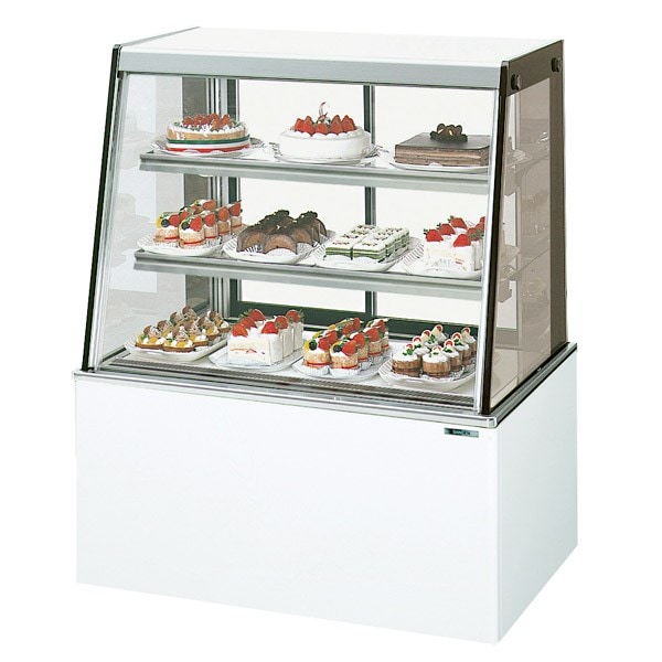 直接引き取り　サンデン　冷蔵ショーケース　MU-120X 216L キャスター付 ショーケース：キュービックタイプ | サンデン・リテール