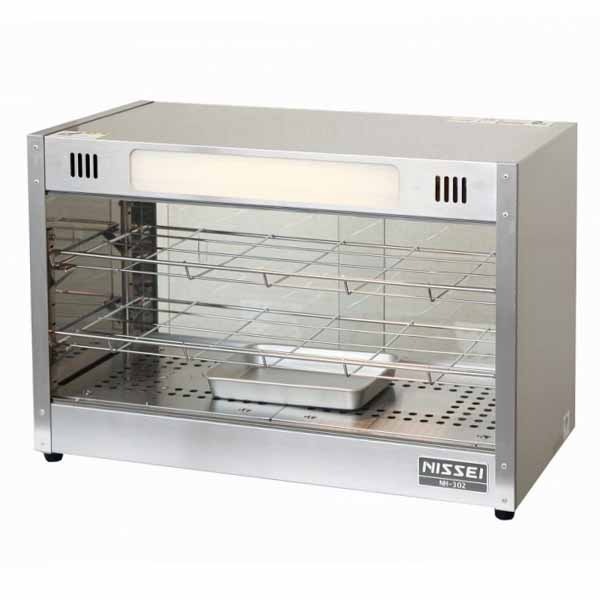 ニッセイ ホットショーケース 幅600×奥行300×高さ415(mm) NH-303 (旧 