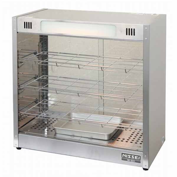 ニッセイ ホットショーケース 幅600×奥行300×高さ615(mm) NH-603 