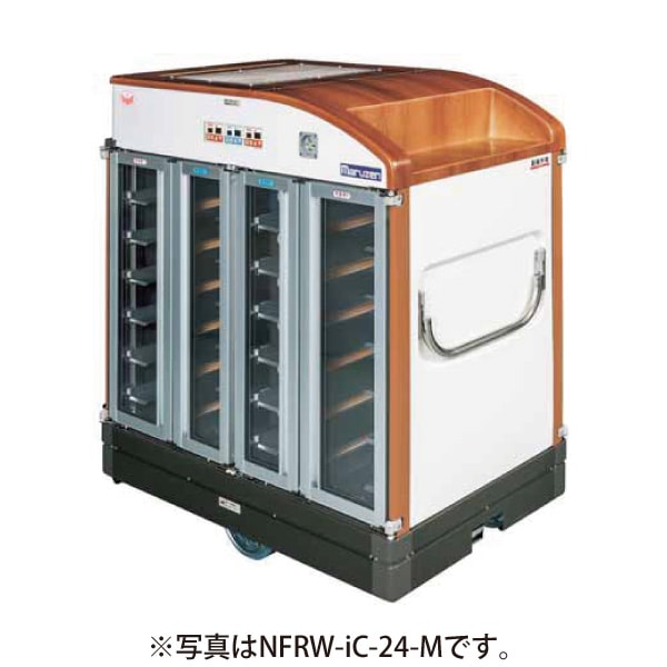 マルゼン 温冷配膳車 手動式スタンダードタイプ 幅1260×奥行760×高さ