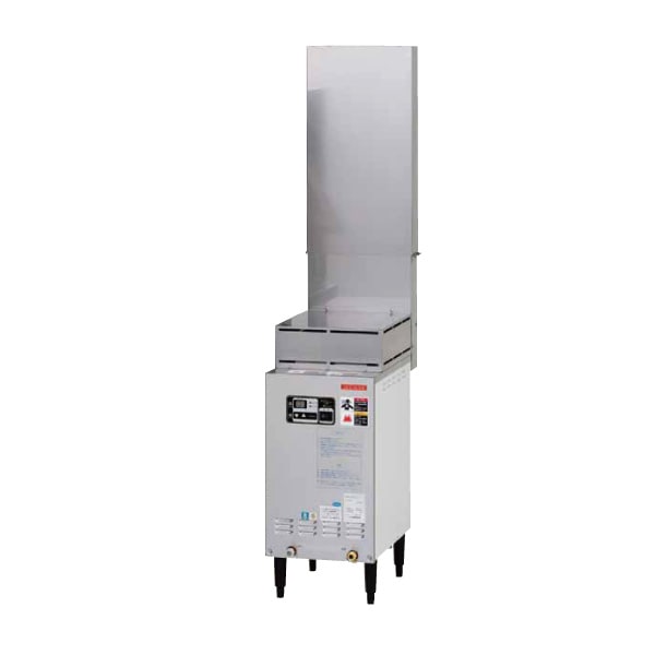 マルゼン 食器洗浄機 ガスブースター自然排気式 幅310(347)×奥行625×高