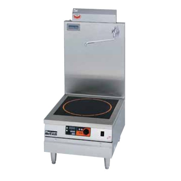 マルゼン IHクリーンスープレンジ 10kWタイプ 耐衝撃プレート 水栓付き  