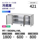 �ڿ��ʡ�RT-180SNJ-ML �ۥ����� ��¢�� ������ɥơ��֥� �磻�ɥ��롼������С��������桦ñ�ꡦ���� ��1800�߱���600(��1066)�߹⤵800mm �������� J������