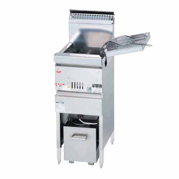 業務用/新品】【マルゼン】LPガス涼厨フライヤー 10L MGF-CM10K 幅330