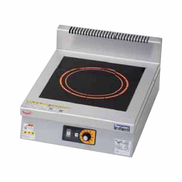 【マルゼン2019年IHコンロ 1口 標準プレート 単機能 MIH-P05B マルゼン IHクリーンコンロ 単機能低価格シリーズ 耐衝撃