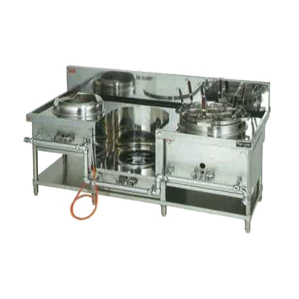 マルゼン 都市ガス 外管式ガスレンジ 3口