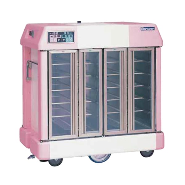 マルゼン 温冷配膳車 手動式標準タイプ 幅1300×奥行780×高さ1345