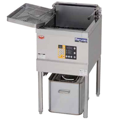 マルゼン 電気フライヤー レギュラータイプ (18リットル×一槽式) 幅450