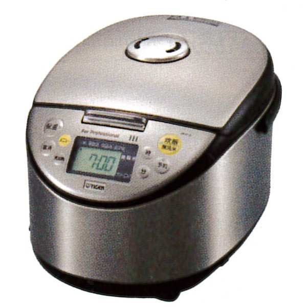 【中古】TIGER 電子ジャー ステンレス製 炊飯器 即買い❌ タイガー 業務用IH炊飯ジャー 幅287×奥行383×高さ255(mm)JKH