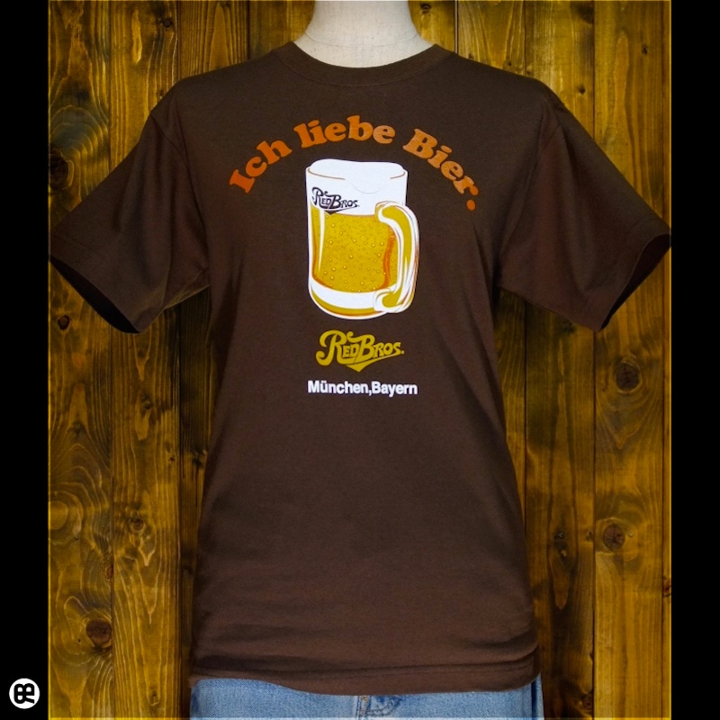 NMB : ブラウン：Tシャツ