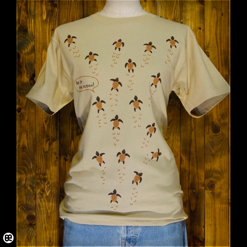 Go to the ocean! : サンド：Tシャツ