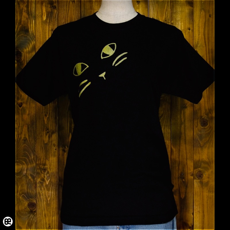 かくれんぼ : ディープブラック：Tシャツ