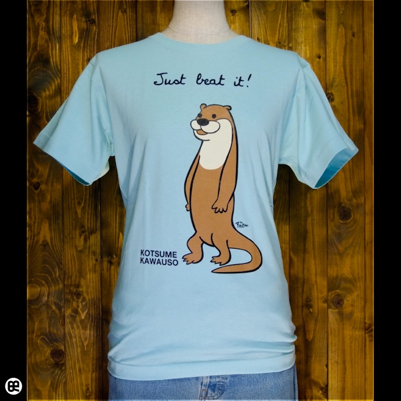 コツメカワウソ : フロストスカイ：Tシャツ