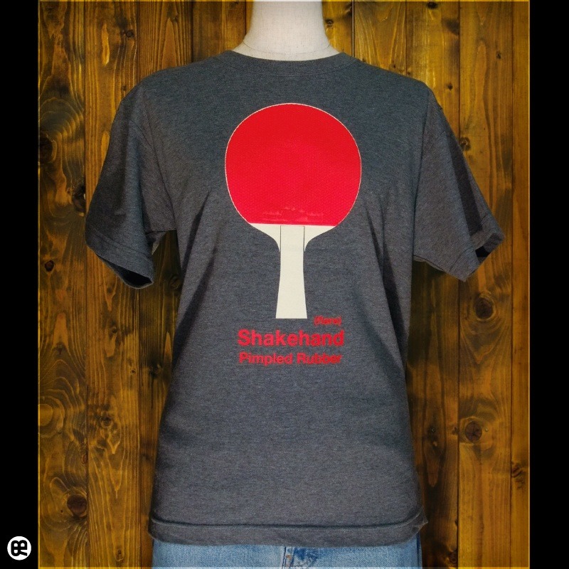 PingPong : チャコール：Tシャツ