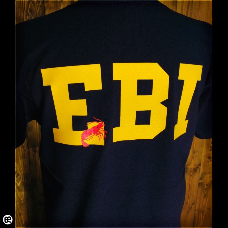 ＥＢＩ : ネイビー：Tシャツ