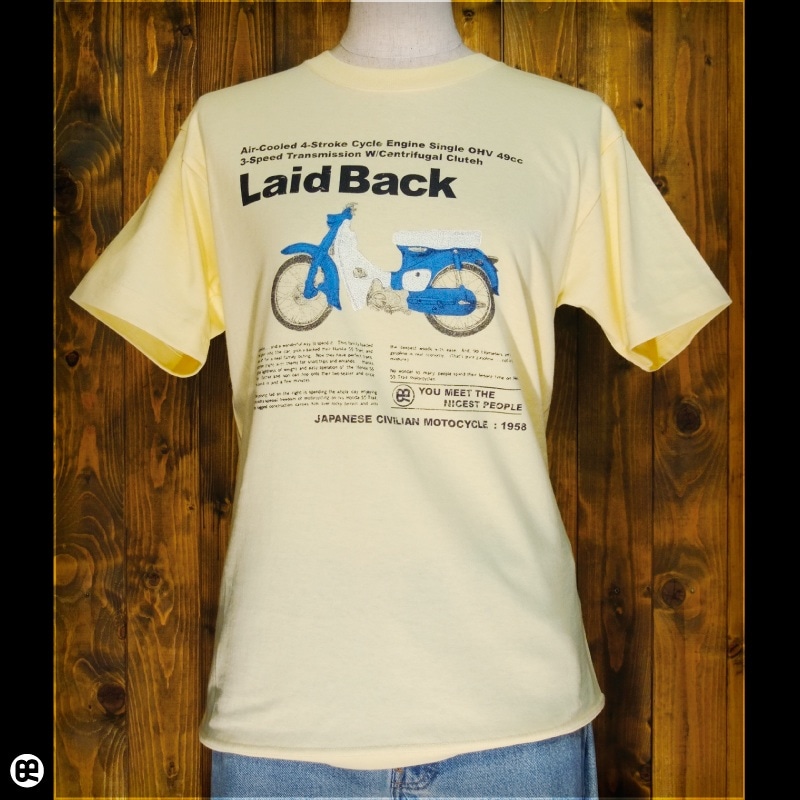 Laid Back : イエローヘーゼ：Tシャツ