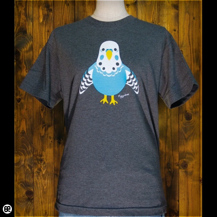 ピヨ三郎 : チャコール：Tシャツ