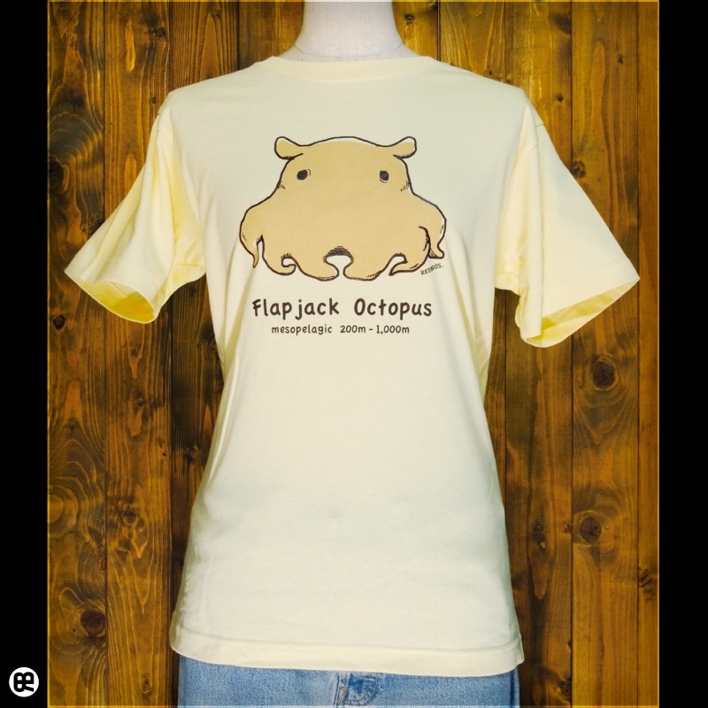 メンダコ : イエローヘーゼ：Tシャツ