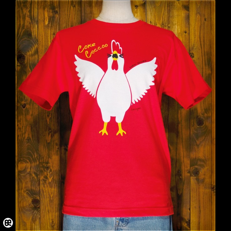 ココ五郎 : スーパーレッド/6.2oz半袖Tee/SpoTee/サイズ XS,S,M,L/メンズ/レディース/Ｔシャツ専門店
