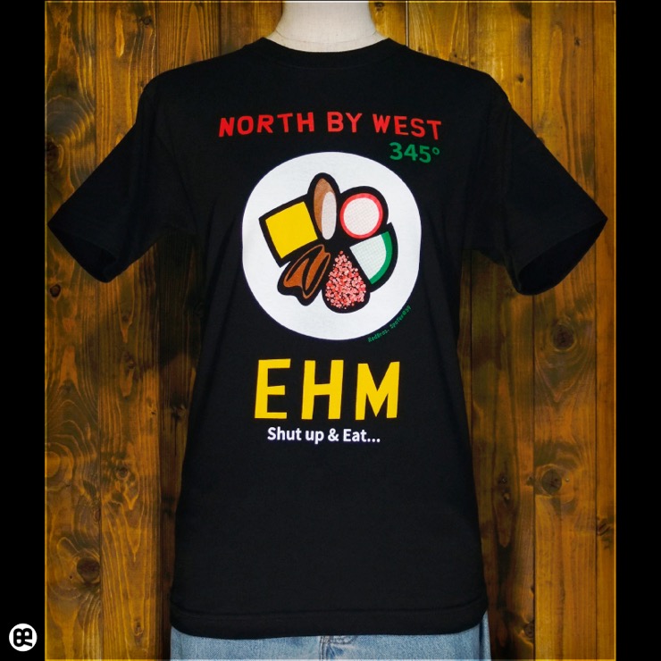 EHM : ブラック/6.2oz半袖Tee/SpoTee/サイズ XS,S,M,L/メンズ/レディース/Ｔシャツ専門店