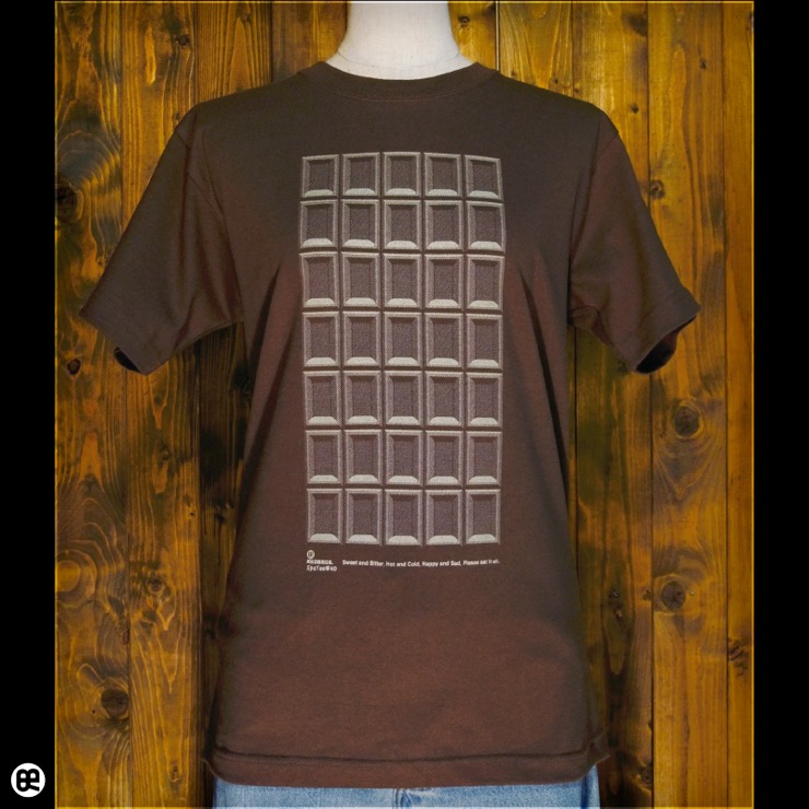 イートミー : ブラウン/6.2oz半袖Tee/SpoTee/サイズ XS,S,M,L/メンズ/レディース/Ｔシャツ専門店