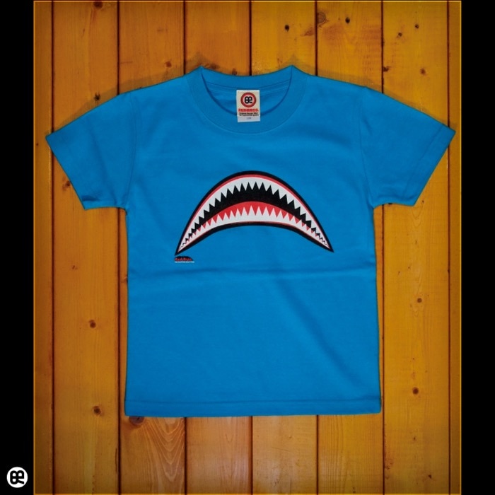 キッズＴシャツ：Sharks : ターコイズブルー：5.6オンス