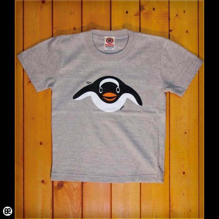 キッズＴシャツ：じぇんつー : ミックスグレー：5.6オンス