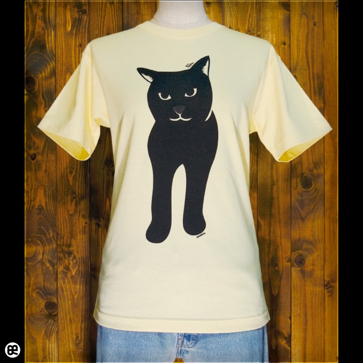 Black Cat : イエローヘーゼ：Tシャツ