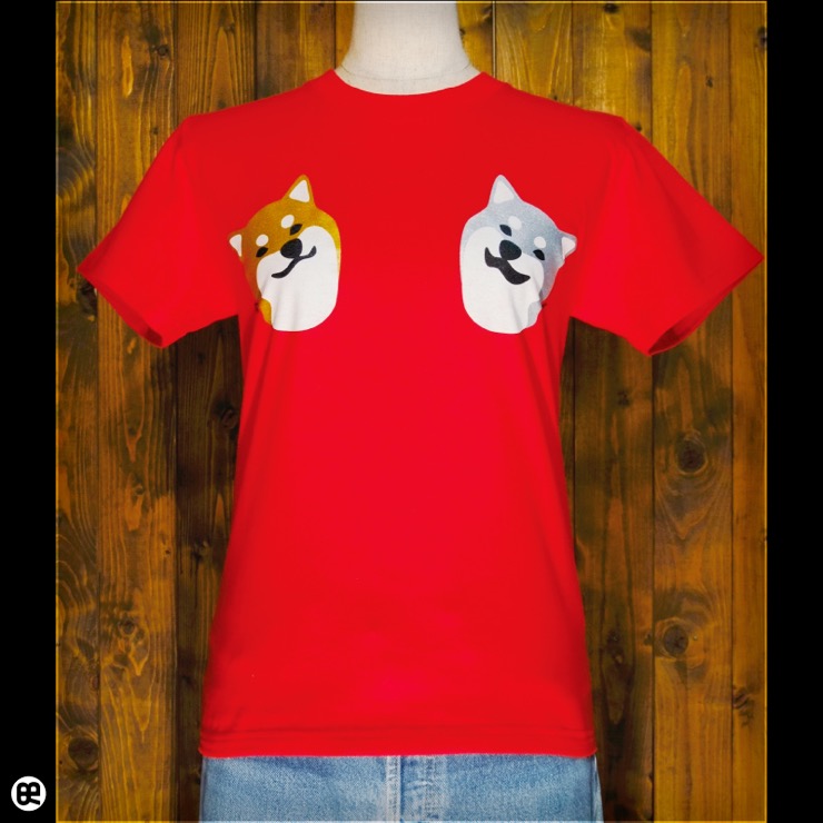 金銀こましば : ハイレッド/5.6oz半袖Tee/SpoTee/サイズ XXS,XS,S,M,L/メンズ/レディース/Ｔシャツ専門店