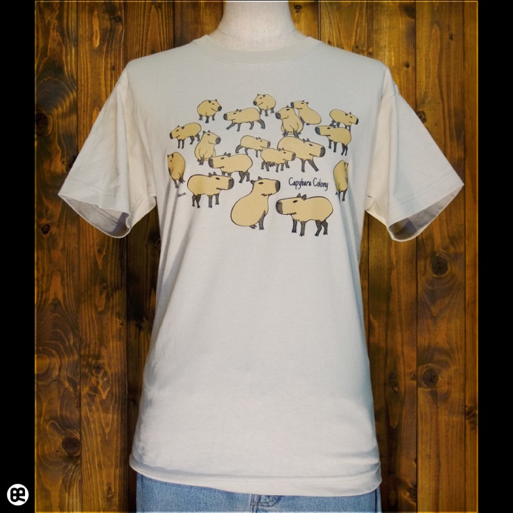 カピの群 : ストーン：Tシャツ