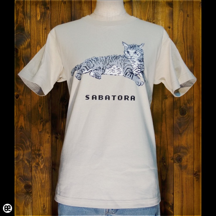 サバトラドット : ストーン：Tシャツ