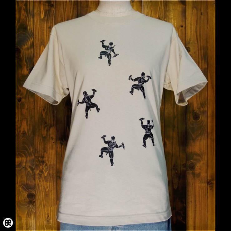 NINJA : ストーン：Tシャツ