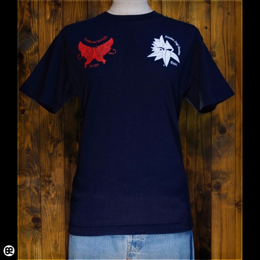 源平：ネイビー：Tシャツ