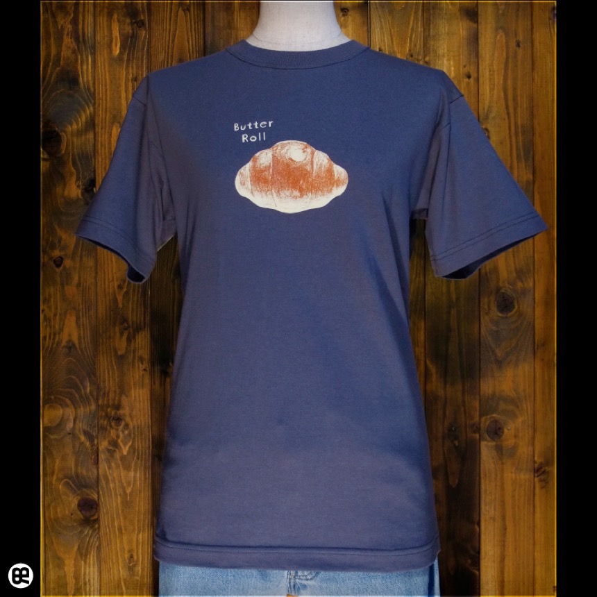 Butter Roll：ダークグレー：Tシャツ