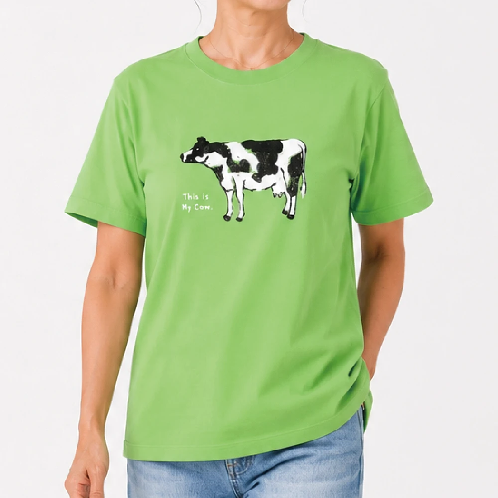 おれのうし：グリーン：Tシャツ