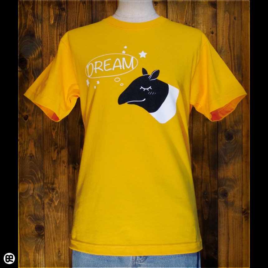 モノクロドリーマー：ゴールドイエロー：Tシャツ