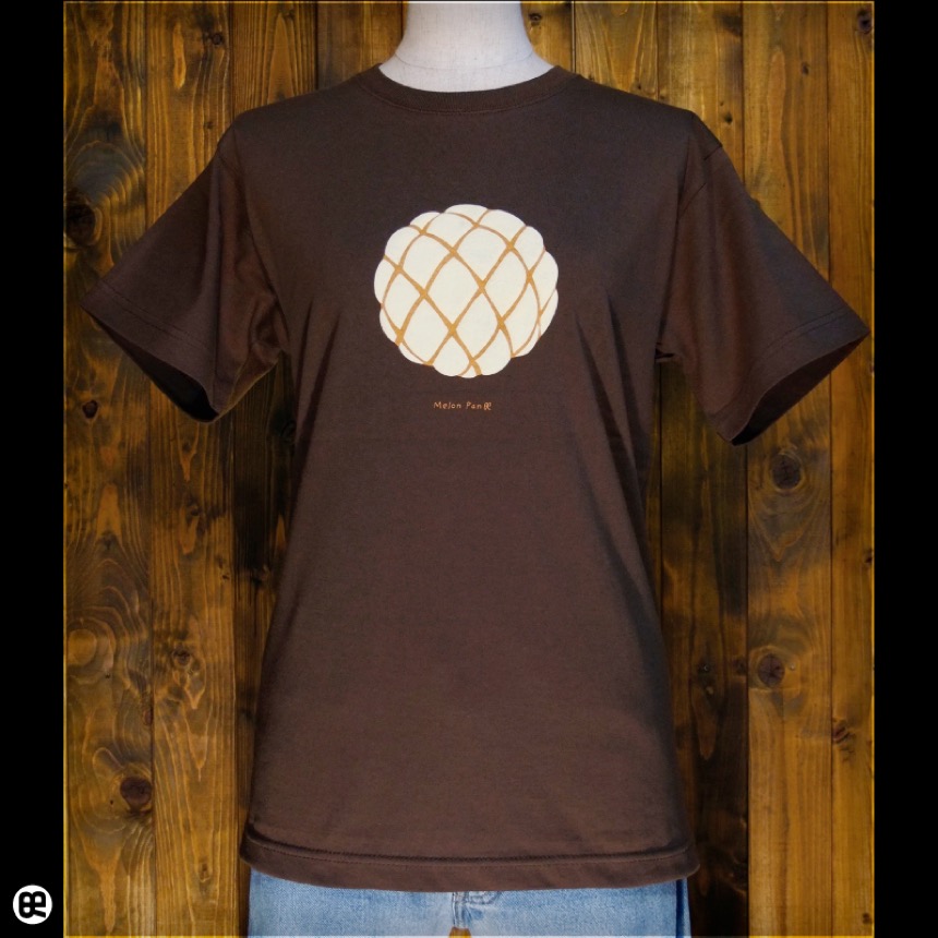 メロンパン：ブラウン：Tシャツ
