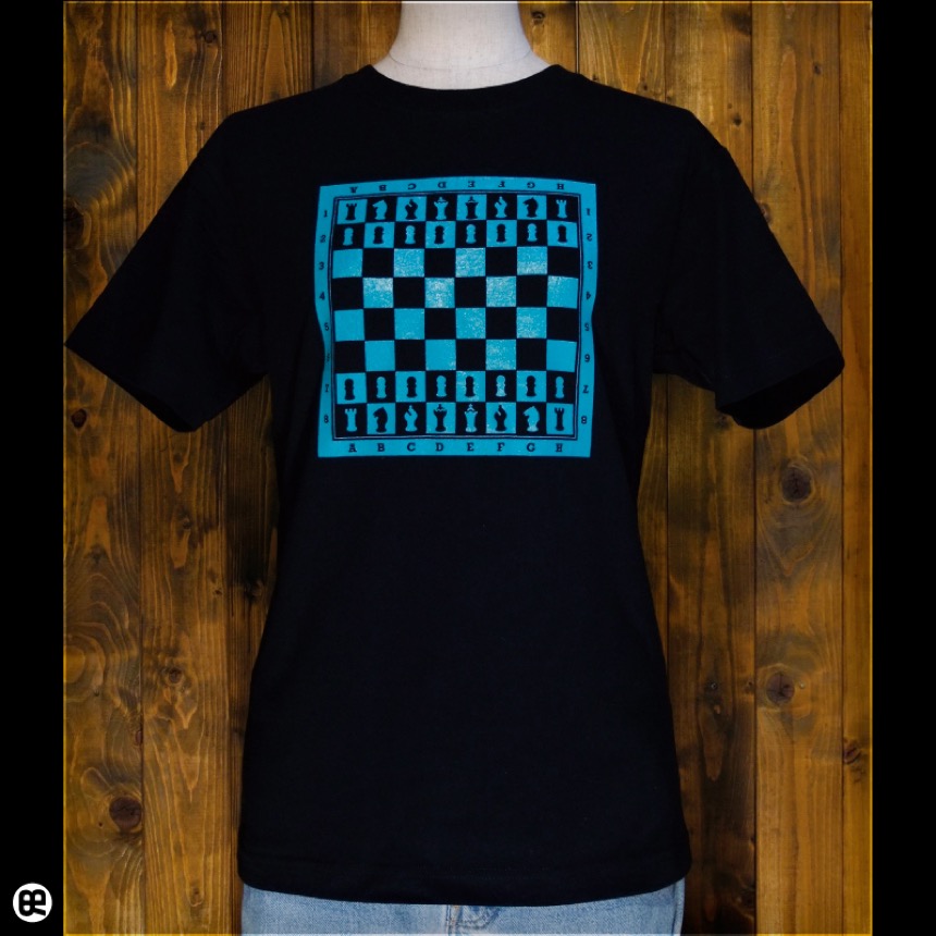 チェス：ディープブラック：Tシャツ