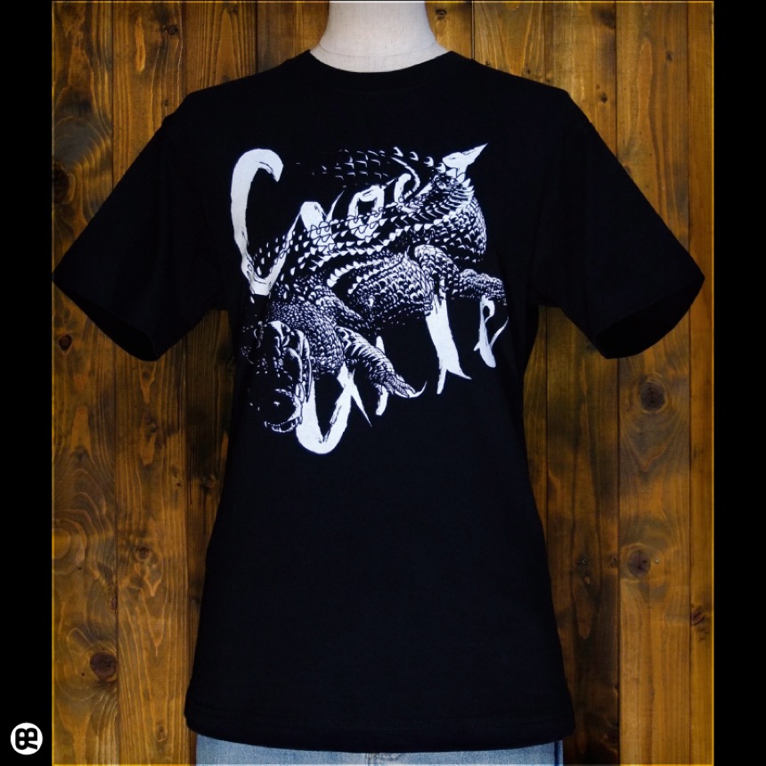 クロコダイル：ディープブラック：Tシャツ