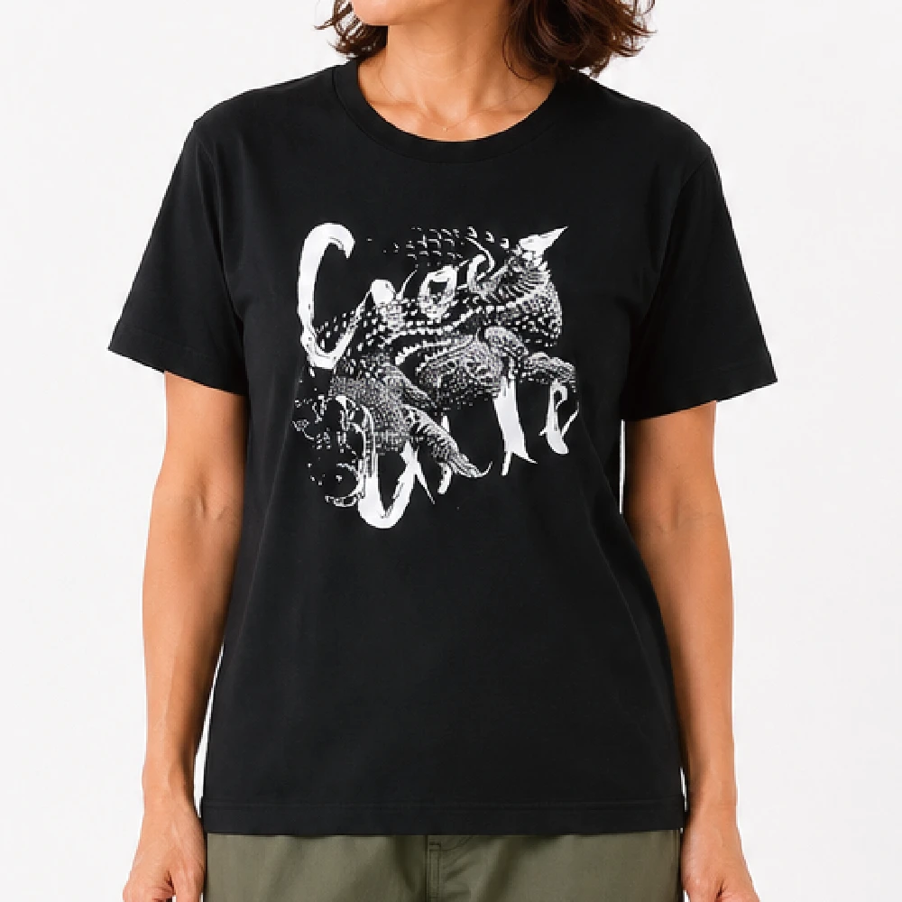 クロコダイル：ディープブラック：Tシャツ