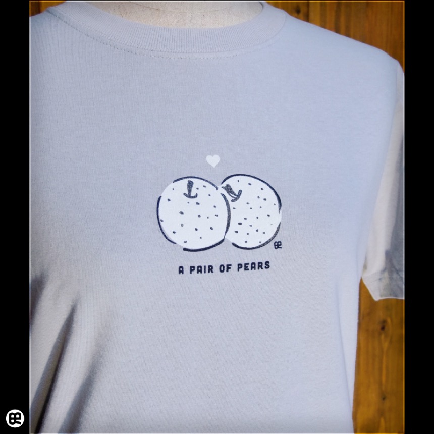 ペアペア：シルバーグレー：Tシャツ