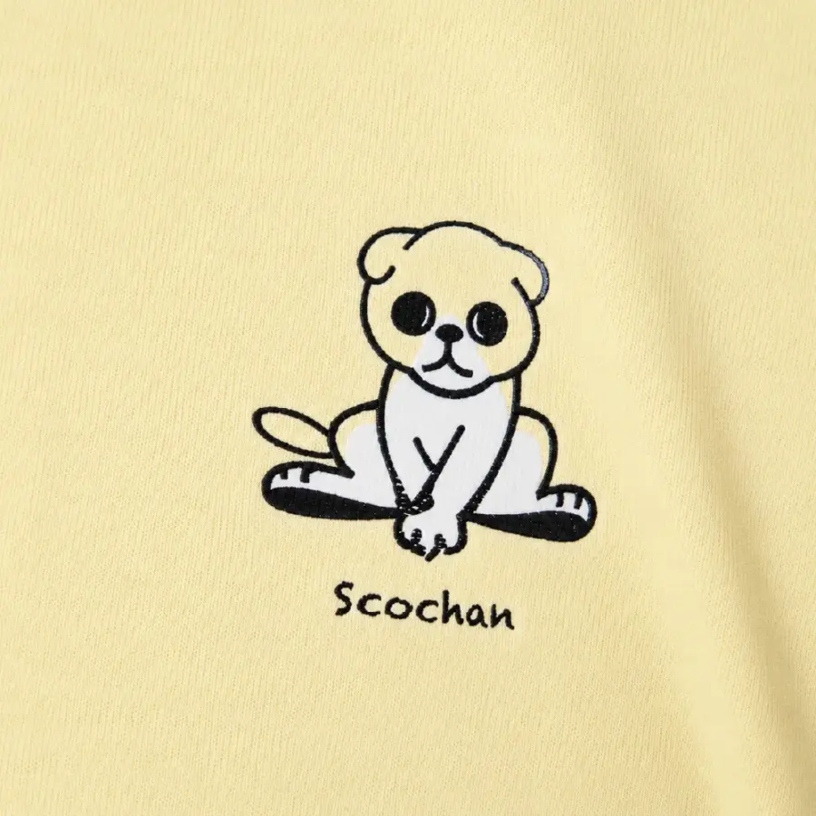 すこちゃん：イエローヘーゼ：Tシャツ