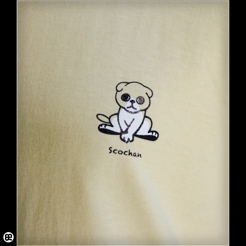 すこちゃん：イエローヘーゼ：Tシャツ