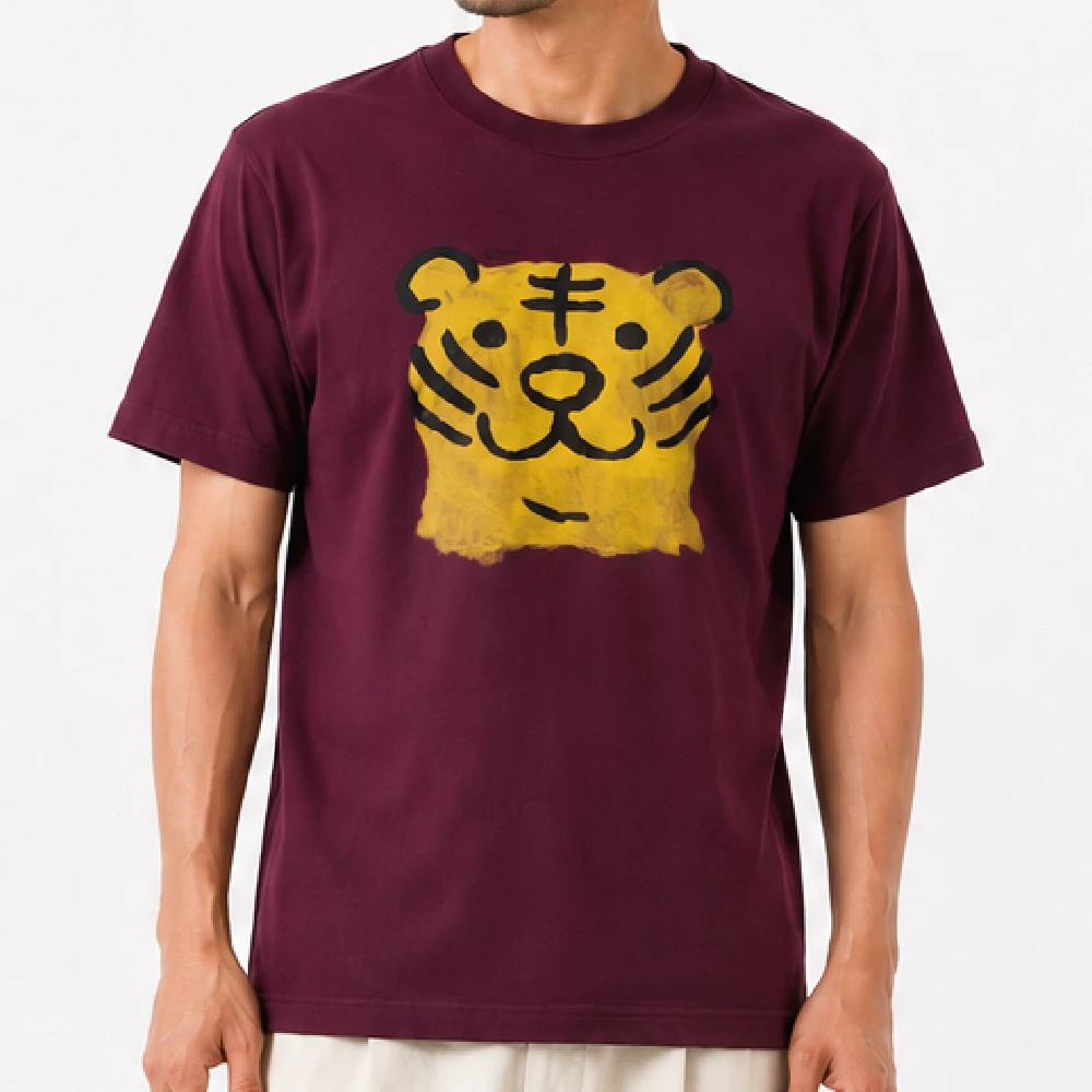 トラカオ：バーガンディ：Tシャツ